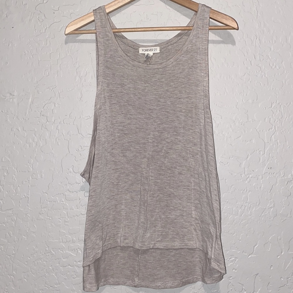 FOEVER 21 TANK GRAY SMALL